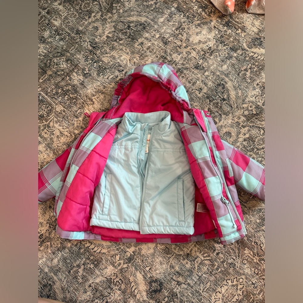 Cat & Jack 3 n 1 Jacket 2T